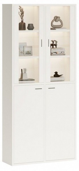Шкаф-витрина Домино СУ(ш2в2)+2ФС+2ФГ в Тарко-Сале - tarko-sale.mebel24.online | фото 2