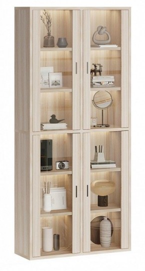 Шкаф-витрина Домино СУ(ш2в2)+4ФС в Тарко-Сале - tarko-sale.mebel24.online | фото 2