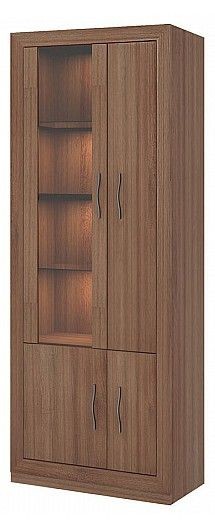 Шкаф-витрина Нобиле ШВтВ-ФСД-ФГК в Тарко-Сале - tarko-sale.mebel24.online | фото