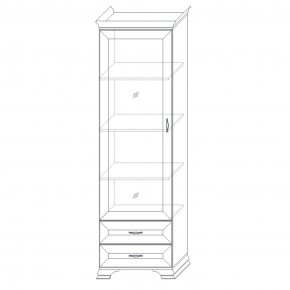 Шкаф-витрина Сиена в Тарко-Сале - tarko-sale.mebel24.online | фото 6