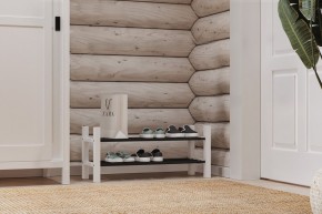 Скамья 85х37 Кантри для обуви белая в Тарко-Сале - tarko-sale.mebel24.online | фото 4