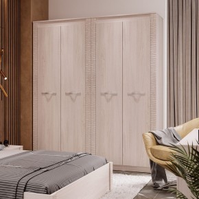 Спальня Монако (модульная) ясень белый/F12 в Тарко-Сале - tarko-sale.mebel24.online | фото 35