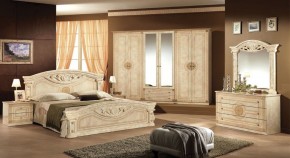 Спальня Рома (комплект 6 дв.) беж в Тарко-Сале - tarko-sale.mebel24.online | фото 2