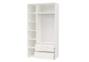 АДЕЛИНА Спальный гарнитур (модульный) Рамух белый в Тарко-Сале - tarko-sale.mebel24.online | фото 9