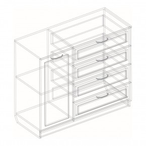 Спальный гарнитур Александрия (модульный) в Тарко-Сале - tarko-sale.mebel24.online | фото 21