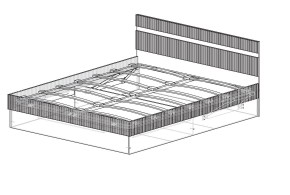 ОЛИВИЯ Спальный гарнитур МДФ (модульный) в Тарко-Сале - tarko-sale.mebel24.online | фото 6