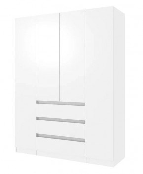 Спальный гарнитур Парус (Белый/Белый) модульный в Тарко-Сале - tarko-sale.mebel24.online | фото 8