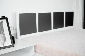 Спальный гарнитур Парус (Белый/Графит) модульный в Тарко-Сале - tarko-sale.mebel24.online | фото 16