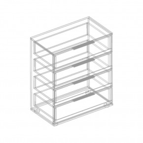 Спальный гарнитур "Лео" (модульный) в Тарко-Сале - tarko-sale.mebel24.online | фото 27