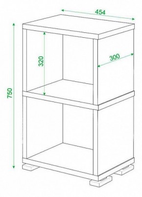 Стеллаж Домино СБ-15/2 в Тарко-Сале - tarko-sale.mebel24.online | фото 2