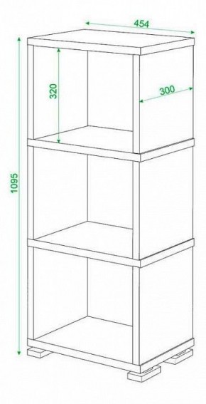 Стеллаж Домино СБ-15/3 в Тарко-Сале - tarko-sale.mebel24.online | фото 2