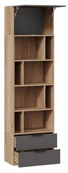 Стеллаж комбинированный Порто Исп. 2 ТД-393.07.20 в Тарко-Сале - tarko-sale.mebel24.online | фото 2