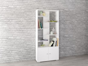 Стеллаж Ромео-4 Белый в Тарко-Сале - tarko-sale.mebel24.online | фото