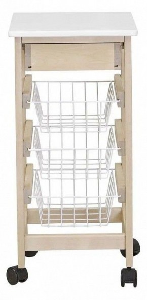 Стеллаж С ящиком и корзинами в Тарко-Сале - tarko-sale.mebel24.online | фото 3