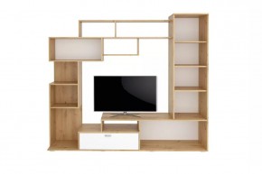 Стенка Диско (СТЛ.150.01) Дуб дикий/Белый в Тарко-Сале - tarko-sale.mebel24.online | фото 2