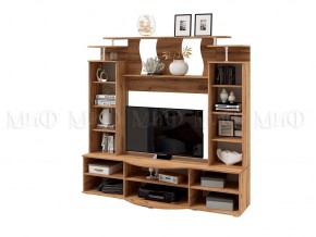 Стенка Виста (Белый глянец/Дуб крафт) в Тарко-Сале - tarko-sale.mebel24.online | фото 2