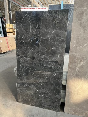 Стол ALES 180 BLACK GRAVE SOLID CERAMIC, керамика / бронзовый, ®DISAUR в Тарко-Сале - tarko-sale.mebel24.online | фото 3