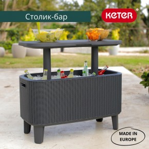 Стол Беви Бар (Bevy Bar Large Cool Bar), коричневый в Тарко-Сале - tarko-sale.mebel24.online | фото 1