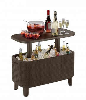 Стол Беви Бар (Bevy Bar Large Cool Bar), коричневый в Тарко-Сале - tarko-sale.mebel24.online | фото 3