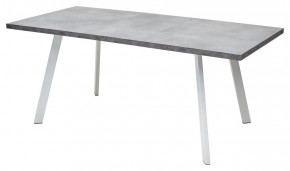 Стол BRICK M 140 Бетон Портленд/ Белый М-City в Тарко-Сале - tarko-sale.mebel24.online | фото 1