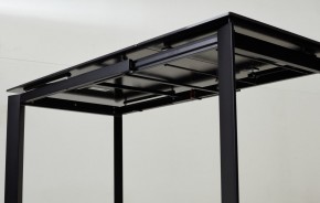 Стол CORNER 120 MATT BLACK MARBLE SOLID CERAMIC / BLACK, ®DISAUR в Тарко-Сале - tarko-sale.mebel24.online | фото 2