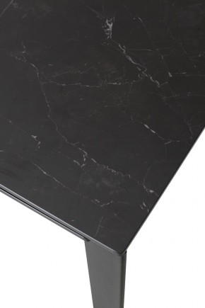 Стол CORNER 120 MATT BLACK MARBLE SOLID CERAMIC / BLACK, ®DISAUR в Тарко-Сале - tarko-sale.mebel24.online | фото 5