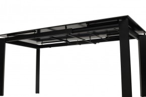 Стол CORNER 120 MATTE STATUARIO Белый мрамор матовый керамика, стекло/ черный каркас, ®DISAUR в Тарко-Сале - tarko-sale.mebel24.online | фото 9