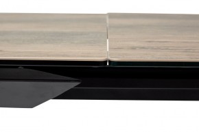 Стол CREMONA 180 KL-61 Под дерево, итальянская керамика / черный каркас, ®DISAUR в Тарко-Сале - tarko-sale.mebel24.online | фото 4