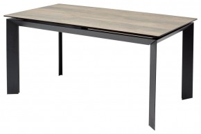 Стол CREMONA 180 KL-61 Под дерево, итальянская керамика / черный каркас, ®DISAUR в Тарко-Сале - tarko-sale.mebel24.online | фото 5