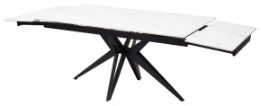 Стол FORIO 160 MATT WHITE MARBLE SOLID CERAMIC / BLACK, ®DISAUR в Тарко-Сале - tarko-sale.mebel24.online | фото 8