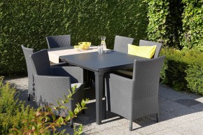 Стол Футура (Futura) графит в Тарко-Сале - tarko-sale.mebel24.online | фото 2
