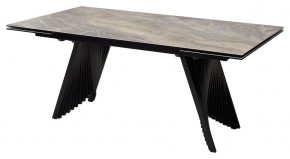 Стол IVAR 180 MARBLES KL-80 Серый мрамор, итальянская керамика, ®DISAUR в Тарко-Сале - tarko-sale.mebel24.online | фото 2