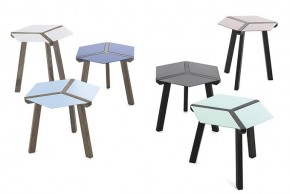 Стол журн. ESA 07.35 M318 light  blu/ L002 oak spessart в Тарко-Сале - tarko-sale.mebel24.online | фото