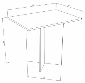 Стол журнальный Cross СЖ4 в Тарко-Сале - tarko-sale.mebel24.online | фото 2