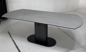 Стол KAI 140 TL-58 поворотная система раскладки, испанская керамика / Темно-серый / Черный, ®DISAUR в Тарко-Сале - tarko-sale.mebel24.online | фото 4