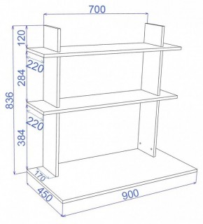 Стол компьютерный Cross СтТ2 в Тарко-Сале - tarko-sale.mebel24.online | фото 2