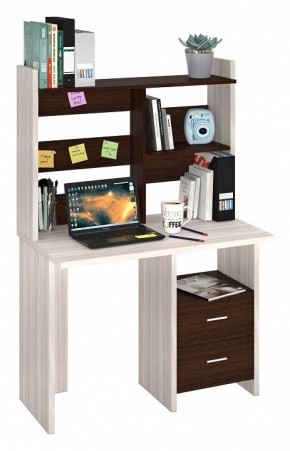 Стол компьютерный Домино Лайт СКЛ-Прям100+НКЛ-100 в Тарко-Сале - tarko-sale.mebel24.online | фото 2