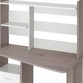 Стол компьютерный Домино Лайт СКЛ-Трап120+НКЛ-120 в Тарко-Сале - tarko-sale.mebel24.online | фото 3