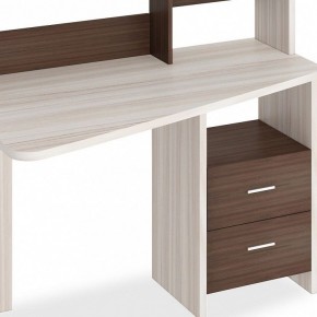 Стол компьютерный Домино Лайт СКЛ-Трап120+НКЛ-120 в Тарко-Сале - tarko-sale.mebel24.online | фото 2