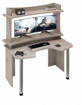 Стол компьютерный Домино Lite СКЛ-Игр140+НКИЛ140ВЛ в Тарко-Сале - tarko-sale.mebel24.online | фото 2