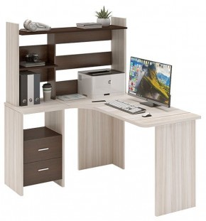 Стол компьютерный Домино Lite СКЛ-Угл130+НКЛ-120 в Тарко-Сале - tarko-sale.mebel24.online | фото 2