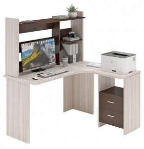 Стол компьютерный Домино Lite СКЛ-Угл130+НКЛ-130 в Тарко-Сале - tarko-sale.mebel24.online | фото 2