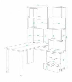 Стол компьютерный Домино нельсон СР-500М190 в Тарко-Сале - tarko-sale.mebel24.online | фото 3