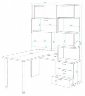 Стол компьютерный Домино СР-500М/140 в Тарко-Сале - tarko-sale.mebel24.online | фото 2