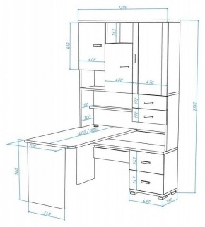 Стол компьютерный Домино СР-620/180 в Тарко-Сале - tarko-sale.mebel24.online | фото 2