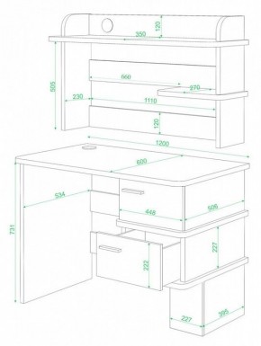 Стол компьютерный СД-15 в Тарко-Сале - tarko-sale.mebel24.online | фото 2