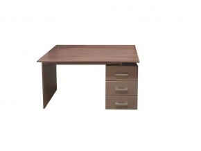 Стол компьютерный Симба Ясень шимо-Кофе с молоком в Тарко-Сале - tarko-sale.mebel24.online | фото 1