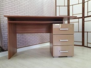 Стол компьютерный Симба Ясень шимо-Кофе с молоком в Тарко-Сале - tarko-sale.mebel24.online | фото 2