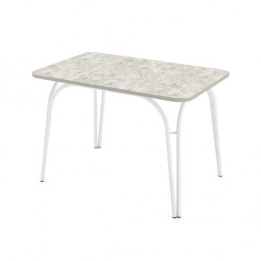 Стол кухонный Аркада пластик калакатта В1 бежевый в Тарко-Сале - tarko-sale.mebel24.online | фото 3