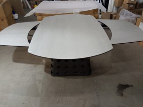 Стол LORENS 150 TL-58 поворотная система раскладки, испанская керамика / Темно-серый, ®DISAUR в Тарко-Сале - tarko-sale.mebel24.online | фото 2